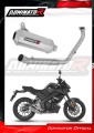 komplett kipufogórendszer DOMINATOR Full System OV G2 dobbal, Yamaha MT 125 2021 - 2024 motorkerékpárhoz 2