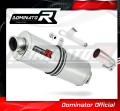 exhaust muffler DOMINATOR oval fits the motorcycle Suzuki GSF BANDIT 400 1989   1990