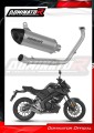 komplett DOMINATOR kipufogórendszer titán HP8 dobbal Yamaha MT 125 2021 - 2024 motorkerékpárhoz 2