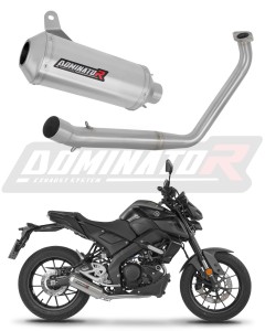 Yamaha MT 125 2020 Komplett rendszer Leömlő kipufogódob OV G2 + dB killer