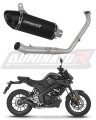 DOMINATOR Full System HP8 FEKETE komplett kipufogórendszer Yamaha MT 125 2024 - 2026 motorkerékpárhoz