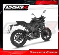 DOMINATOR Full System HP8 FEKETE komplett kipufogórendszer Yamaha MT 125 2024 - 2026 motorkerékpárhoz 4