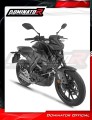 complete exhaust system with muffler DOMINATOR Full System titanium HP8 fits to Yamaha MT 125 2024  2026 6