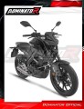 teljes DOMINATOR kipufogórendszer OV G2 dobbal, amely illeszkedik a Yamaha MT 125 2024 - 2026 6 motorkerékpárhoz