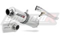 DOMINATOR Homológ ROUND kipufogó hangtompító GSX 1200 INAZUMA 1999 - 2000 motorkerékpárhoz