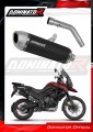 DOMINATOR S6 FEKETE kipufogó dob Triumph Tiger 800 XCA 2018 - 2020 motorkerékpárhoz 2