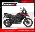 DOMINATOR S6 FEKETE kipufogó dob Triumph Tiger 800 XCA 2018 - 2020 motorkerékpárhoz 5