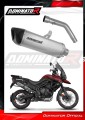 exhaust muffler DOMINATOR titanium HP6 fits the motorcycle Triumph Tiger 800 XCA 2018   2020 2