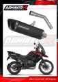 DOMINATOR HP6 FEKETE kipufogó dob Triumph Tiger 800 XCA 2018 - 2020 motorkerékpárhoz 2
