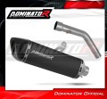 exhaust muffler DOMINATOR HP6 BLACK fits the motorcycle Triumph Tiger 800 XCA 2018   2020 3