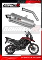 exhaust muffler DOMINATOR P7 fits the motorcycle Triumph Tiger 800 XCA 2018   2020 2