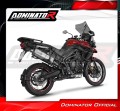 exhaust muffler DOMINATOR P7 fits the motorcycle Triumph Tiger 800 XCA 2018   2020 4
