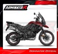 exhaust muffler DOMINATOR P7 fits the motorcycle Triumph Tiger 800 XCA 2018   2020 5