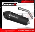 exhaust muffler DOMINATOR HP7 BLACK fits the motorcycle Triumph Tiger 800 XCA 2018   2020 3