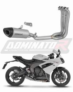 Triumph Daytona 660 2024 - 2026 titán kipufogó dob HP8 + dB killer