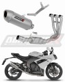 exhaust muffler DOMINATOR S6 fits the motorcycle Triumph Daytona 660 2024   2026