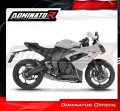 exhaust muffler DOMINATOR titanium HP8 fits the motorcycle Triumph Daytona 660 2024   2026 5