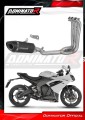 DOMINATOR HP8 FEKETE kipufogó dob Triumph Daytona 660 2024 - 2026 motorkerékpárhoz 2