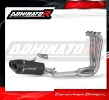 exhaust muffler DOMINATOR HP8 BLACK fits the motorcycle Triumph Daytona 660 2024   2026 3