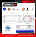 exhaust muffler DOMINATOR GPS fits the motorcycle Triumph Daytona 660 2024   2026 7