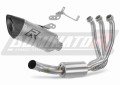 teljes kipufogórendszer DOMINATOR Full System Titán HP8 dobbal CF MOTO 675 NK 2024 - 2026 motorkerékpárhoz