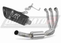 DOMINATOR Full System HP8 FEKETE komplett kipufogórendszer dobbal, amely illeszkedik a CF MOTO 675 NK 2024 - 2026 motorkerékpárhoz