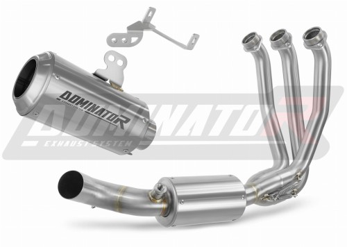 komplett kipufogórendszer DOMINATOR Full System GPS dobbal, CF MOTO 675 NK 2024 - 2026 motorkerékpárhoz