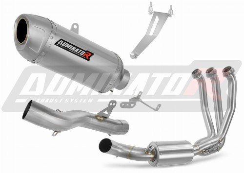 komplett kipufogórendszer DOMINATOR Full System S6 dobbal a CF MOTO 675 NK 2024 - 2026 motorkerékpárhoz
