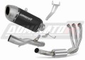 complete exhaust system with muffler DOMINATOR Full System S6 BLACK fits the motorcycle CF MOTO 675 NK 2024   2026