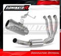 complete exhaust system with muffler DOMINATOR Full System GPS fits the motorcycle CF MOTO 675 NK 2024   2026 2