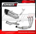 complete exhaust system with muffler DOMINATOR Full System titanium HP6 fits the motorcycle CF MOTO 675 NK 2024   2026 2