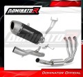 complete exhaust system with muffler DOMINATOR Full System S6 BLACK fits the motorcycle CF MOTO 675 NK 2024   2026 2
