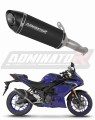 DOMINATOR HP8 FEKETE kipufogó dob Yamaha YZF-R3 2025 - 2026 motorkerékpárhoz