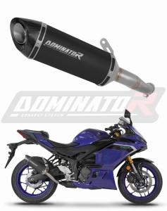 Yamaha YZF-R3 2025 - 2026 kipufogó dob HP8 BLACK + dB killer
