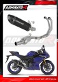 kompletny układ wydechowy z tłumikiem DOMINATOR Full System HP8 CZARNY pasujący do motocykla Yamaha YZF-R3 2025 - 2026 2