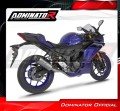 teljes kipufogórendszer DOMINATOR Full System HP8 Titán dobbal a Yamaha YZF-R3 2025 - 2026 motorkerékpárhoz 4