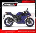 kompletny układ wydechowy z tłumikiem DOMINATOR Full System HP8 CZARNY pasujący do motocykla Yamaha YZF-R3 2025 - 2026 5