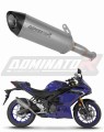 DOMINATOR HP8 titán kipufogó dob Yamaha YZF-R3 2019 - 2024 motorkerékpárhoz