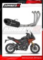 complete exhaust system with muffler DOMINATOR Full System HP5 BLACK fits the motorcycle Yamaha MT 09 Tracer 900 / GT 2015   2020