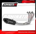 complete exhaust system with muffler DOMINATOR Full System HP8 BLACK fits the motorcycle Yamaha MT 09 Tracer 900 / GT 2015   2020 3