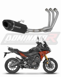 Yamaha MT 09 Tracer 900 / GT 2015 - 2020 Teljes rendszer Leömlő kipufogó HP5 BLACK dob + dB killer