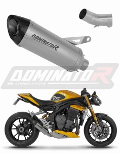 Triumph Speed Triple 1200 RS / RR 2021 - 2024 titán kipufogódob HP8 + dB killer