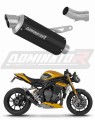 DOMINATOR GPF FEKETE kipufogó dob Triumph Speed Triple 1200 RS / RR 2021 - 2024 motorkerékpárhoz