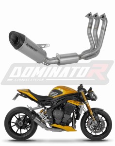 Triumph Speed Triple 1200 RS / RR 2021 - 2024 Teljes rendszer Leömlő kipufogó titán dob HP8 + dB killer