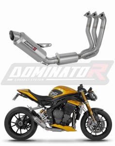 Triumph Speed Triple 1200 RS / RR 2021 - 2024 Full system Leömlő kipufogó GPF dob + dB killer