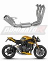 complete exhaust system with muffler DOMINATOR Full System GPS fits the motorcycle Triumph Speed Triple 1200 RS / RR 2021   2024