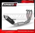 complete exhaust system with muffler DOMINATOR Full System GPF BLACK fits the motorcycle Triumph Speed Triple 1200 RS / RR 2021   2024 3
