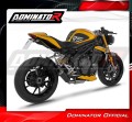 complete exhaust system with muffler DOMINATOR Full System GPF BLACK fits the motorcycle Triumph Speed Triple 1200 RS / RR 2021   2024 4