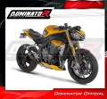 complete exhaust system with muffler DOMINATOR Full System GPF BLACK fits to Triumph Speed Triple 1200 RS / RR 2021  2024 6