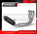 complete exhaust system with muffler DOMINATOR Full System HP8 BLACK fits the motorcycle Triumph Speed Triple 1200 RS / RR 2021   2024 3